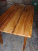 recycled New Zealand timber table