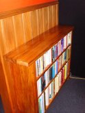 Recycled timber bookcase Recycled timber bookcase