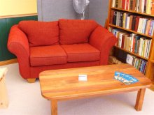 recycled rimu coffee table