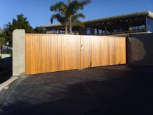 Taupo joinery made Cedar gates Taupo joinery made Cedar gates